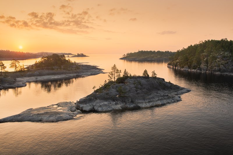 Карелия, шхеры, Ладога \