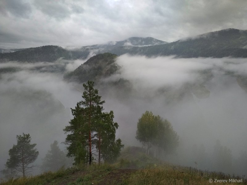 манская петля Ранняя осень на Манеphoto preview