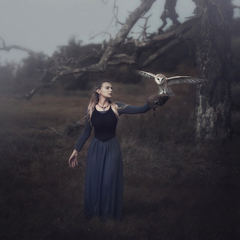 #vintage #portrait #photomodel  #story #north #freedom #owl North prophecyphoto preview