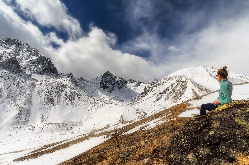 горы, восточный саян, мунку-сардык Каеф) фото превью