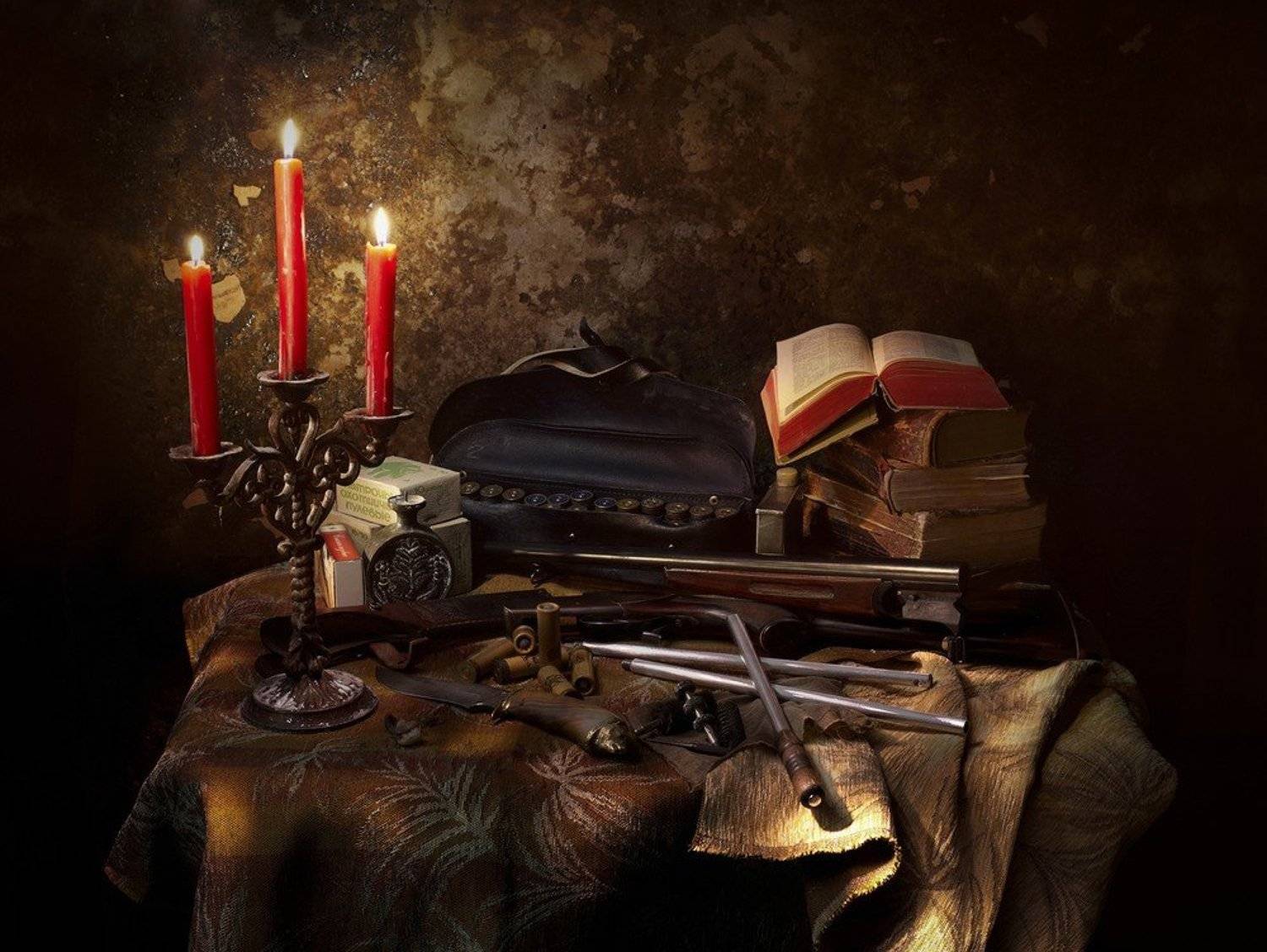 вечерние посиделки на кухне в каморке уважаемого Папы Карло. Автор: Григорий Иващенко натюрморт, Григорий Иващенко