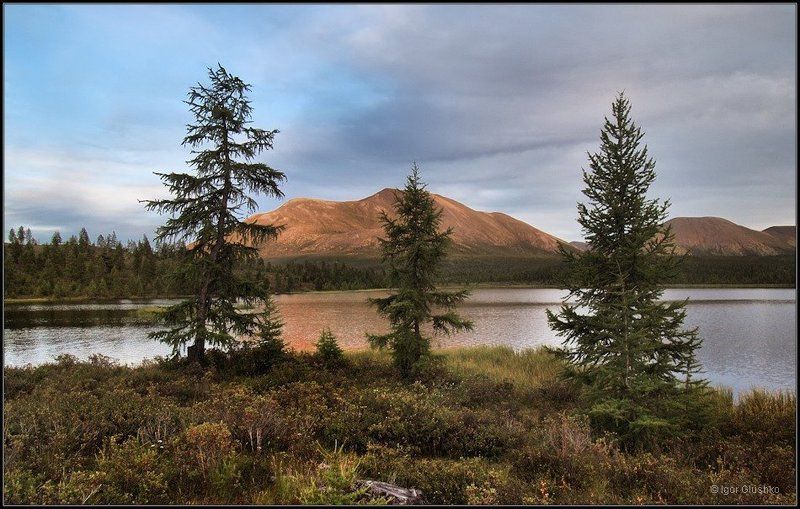 бурятия, озеро, горы, август Тринитиphoto preview