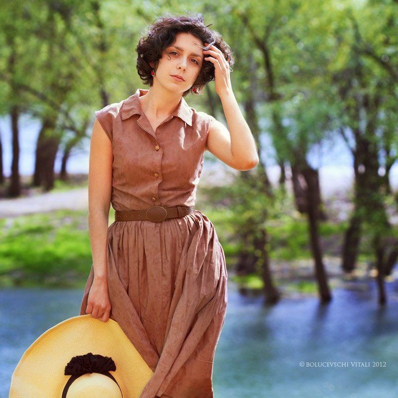 молдова, портрет, bolucevschi Весенняя у Днестраphoto preview