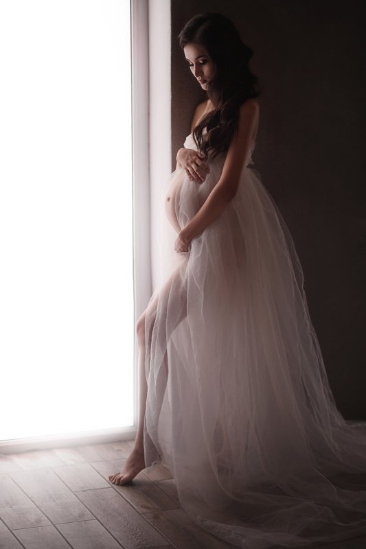 Беременность. Беременная девушка. Ожидание чуда.  Беременность photo preview