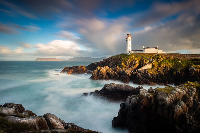 #landscape #seascape #waterscape #dynamic #sky #clouds #stones #ireland #canon #longexposure #nature #beautiful #colorful #mountains Fanad Head Lighthousephoto preview