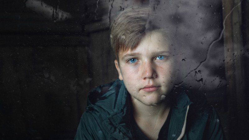 дождь, портрет,стекло, отражение, свет, Началоphoto preview