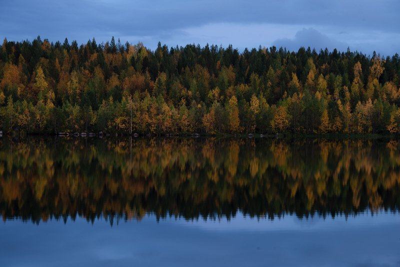 Кольский полуостров, озеро Марфа, осень, autumn, lake Краски осени на Крайнем Севереphoto preview