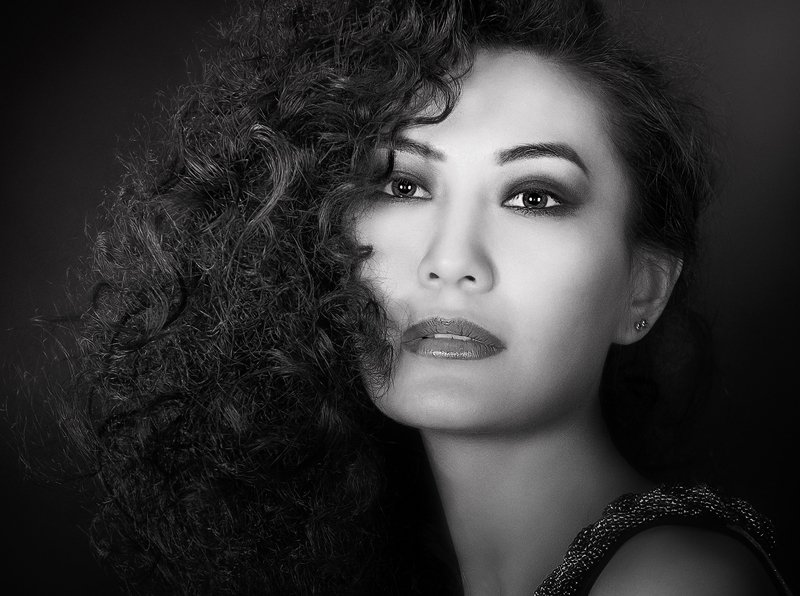 портрет;ч/б * * *photo preview