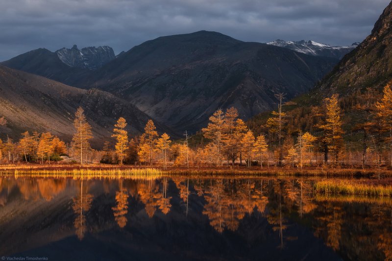 колыма, озеро джека лондона Колыма. озеро Джека Лондонаphoto preview
