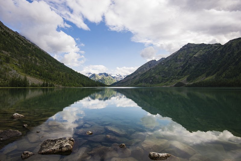 Водная гладь Мультинских озерphoto preview