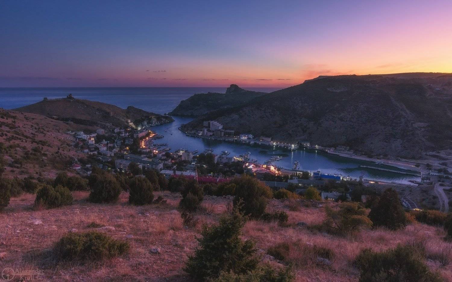 Тихой гавани покой.... Автор: Александр Круль крым, балаклава, Александр Круль