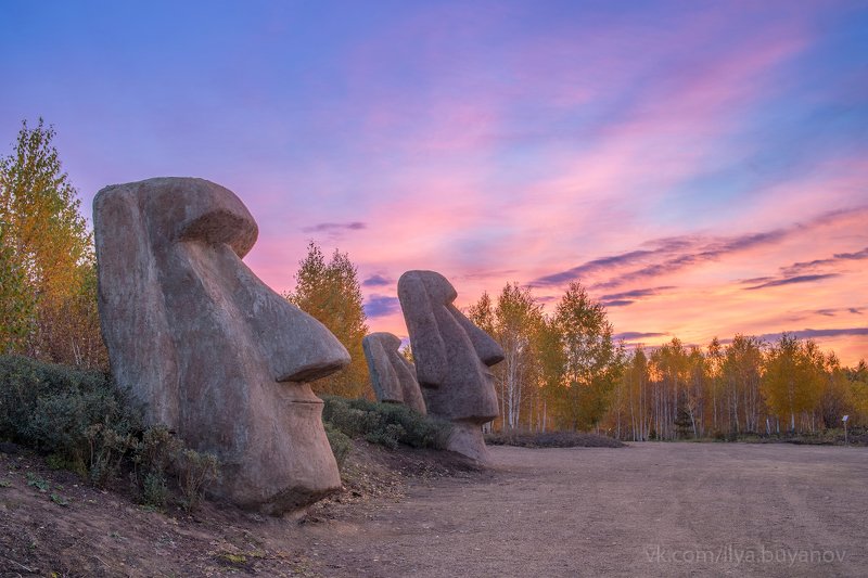 рассвет на о. Пасхи фото превью