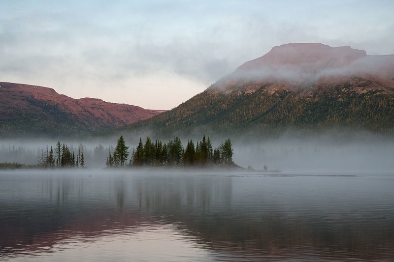 путораны, плато путорана, фотоэкспедиция Утро туманноеphoto preview