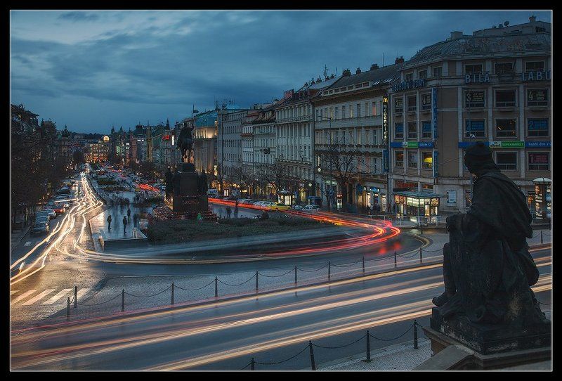 чехия, прага, вацловская, площадь ... примерно так Вацловская Площадь...photo preview