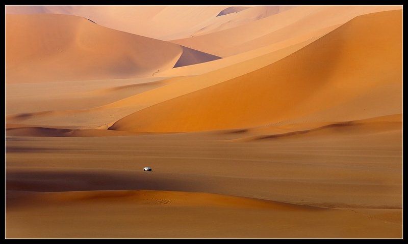 алжир, сахара, дюны Теплый Цвет Сахары....photo preview