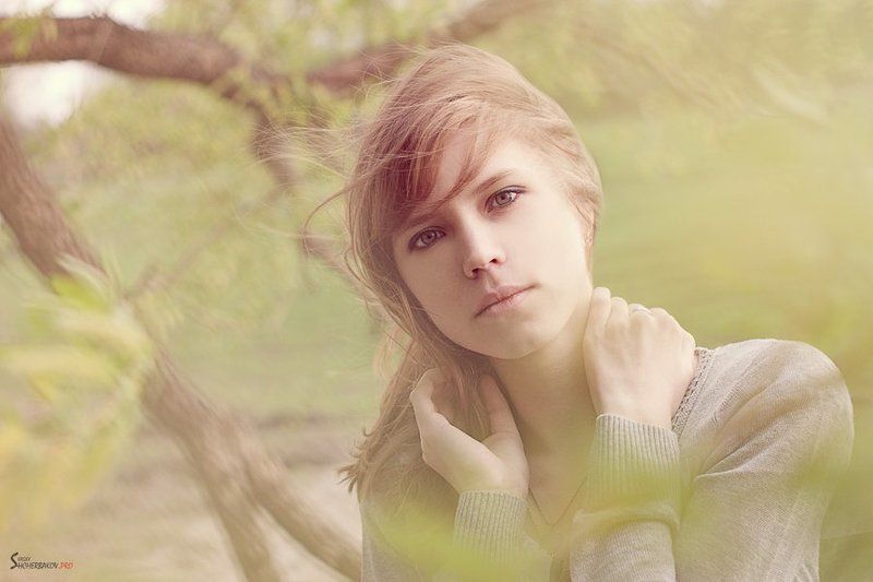 портрет, 2012, красивая, девушка Ленаphoto preview