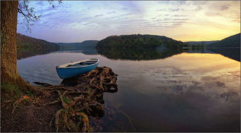 edersee Рассвет на Edersee...photo preview