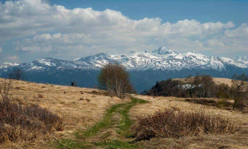 хребет дудугуш, весна, горы photo preview