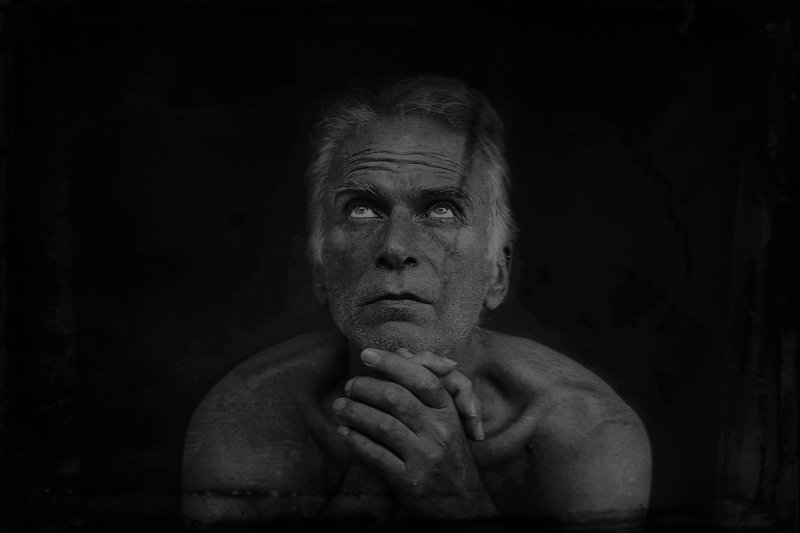 #portrait #bnw #man  Man in Black and Whitephoto preview