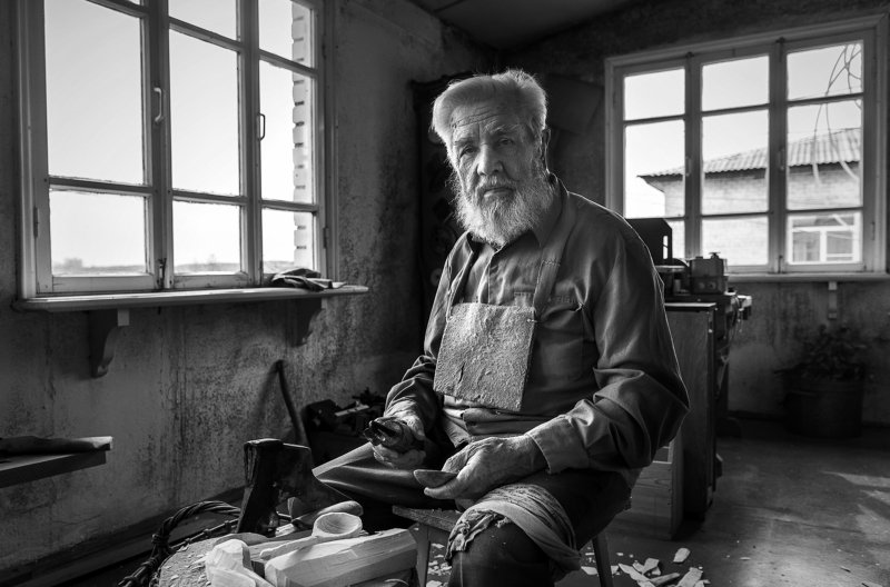 кержаки россия черно белое Старый мастер. Серия \