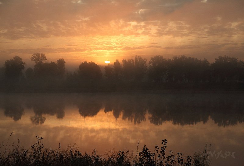 пейзаж  утро туман  река белая башкортостан Еще одно утро.photo preview