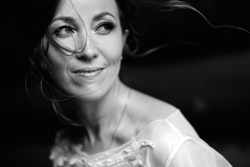 girl, wedding, bw, portrait 75photo preview