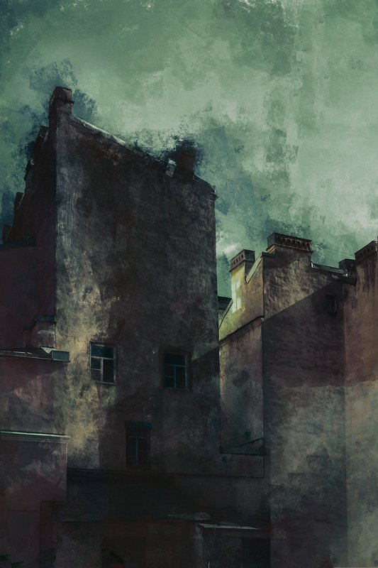 абстракция. город, санкт-петербург, художник, artist, abstraction art, saint-petersburg Питер (цифровые акварели)photo preview