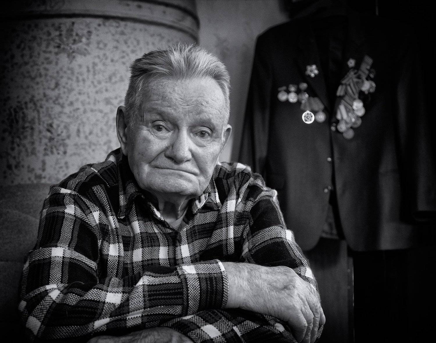 дед,медали,костюм, Тамара Андреева