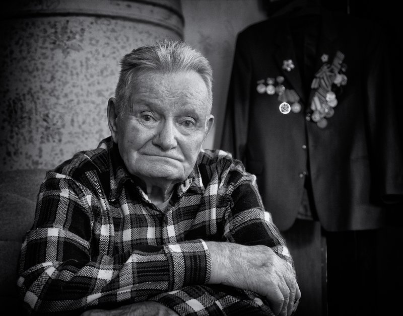 дед,медали,костюм Ветеран. фото превью