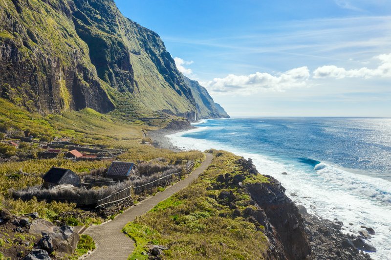 madeira ,portugal ,island ,portugese ,islandemadeira ,nature ,cliffs ,landscape ,dronephotography ,eternalspring ,ural ,village ,oldhouses ,volcanic ,oldplace ,quebradanova ,archadasdacruz ,atlanticocean ,waves ,windy ,aerial ,drone ,hidden ,shore ,vertic Walk by coastphoto preview