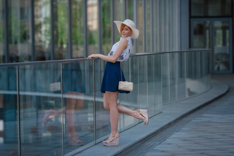 город, прогулка, девушка, весна, счастье, Москва, city, town, walk, woman, ginger Анастасия май 2019 Москваphoto preview