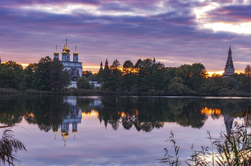 пейзаж,монастырь,осень,природа,теряево,подмосковье ***photo preview