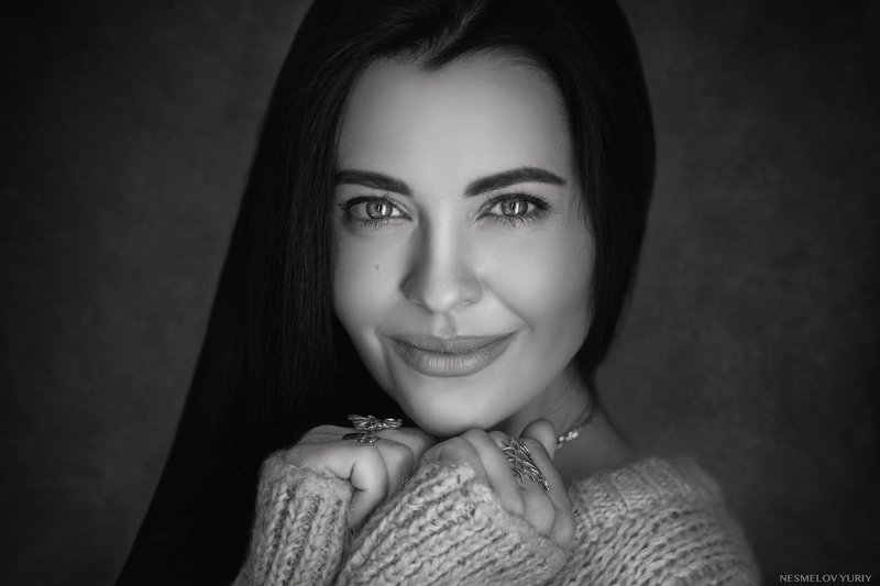 girl, portrait, art, девушка, портрет, черно-белое, blackandwhite photo preview