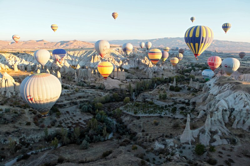 каппадокия, турция, пейзаж Каппадокияphoto preview