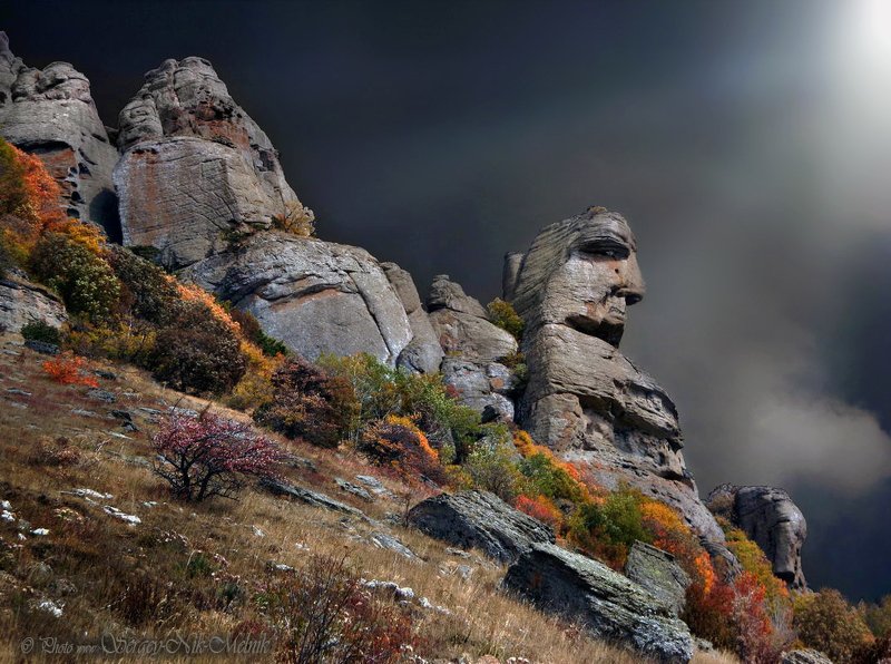 каменные-монстры-крыма, горы, скалы, зеленогорье, панагия, алушта, демерджи, крым, симеиз, чатырдаг, каменные-монстры-крыма От Жаш блин!!!photo preview