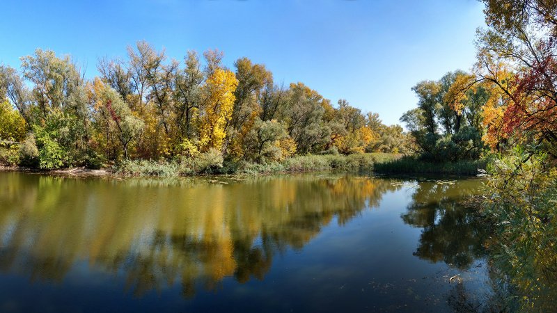 вечер,пейзаж,релакс,отражение,вода,берег,осень ***photo preview