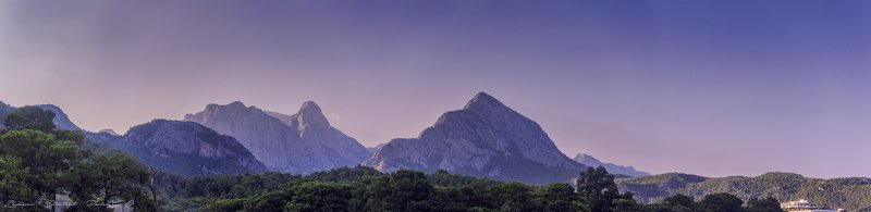 турция_гейнюк_горы_лес_панорама Гористая панорама.photo preview