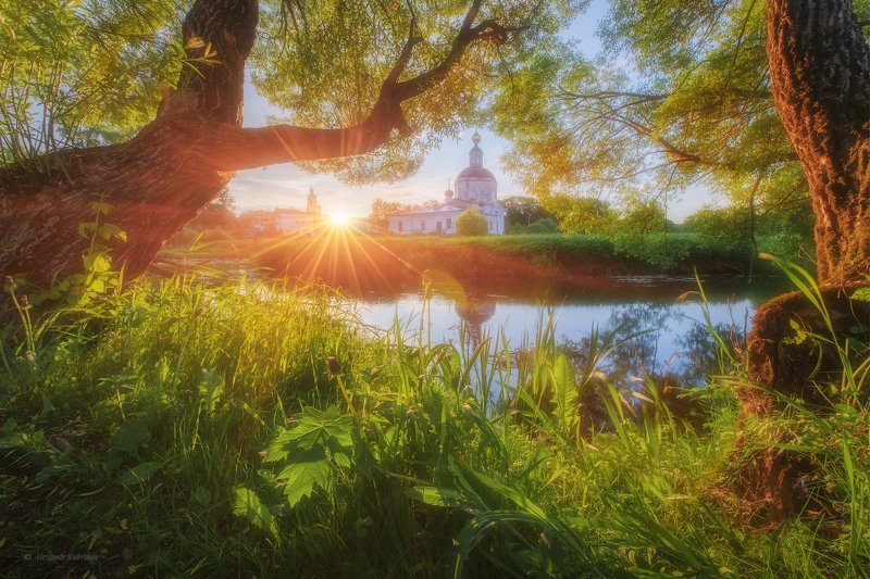 вязьма,пейзаж,весна Майское утро у реки Вязьмы...photo preview