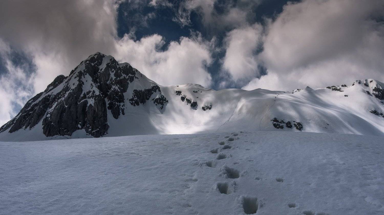 горы, кавказ, лаго-наки , фишт, весна , первомай , восхождение ., ФЁДОР