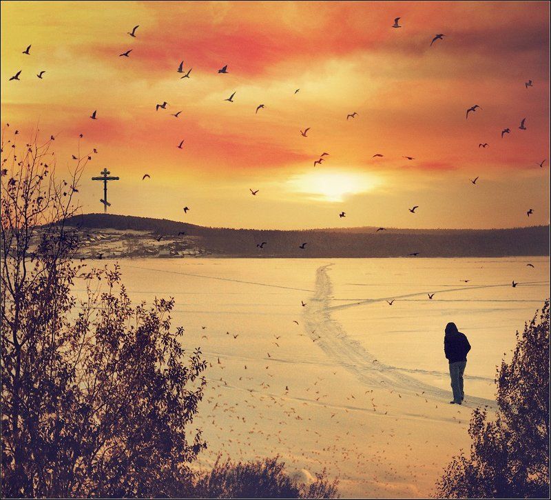 You see, there on the hill...photo preview