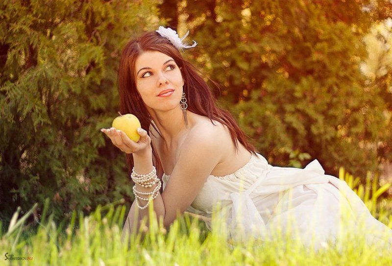 портрет, 2012, красивая, девушка Милаphoto preview