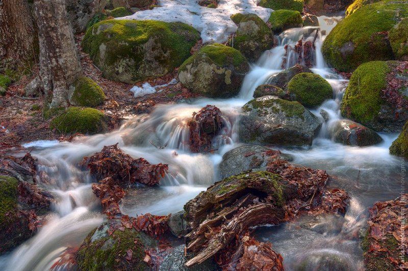 весна, ручей, крым, поток, вода Весенний ручей в Крымуphoto preview