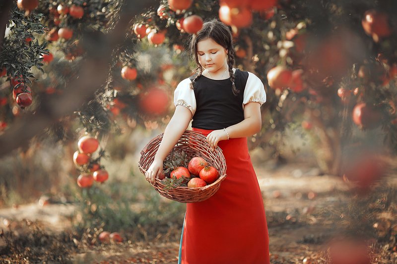 Девочка с гранатамиphoto preview