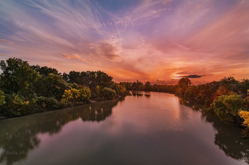 кубань, октябрь, кубанский берег, таманский полуостров, темрюк Про любимый вид с моста...photo preview