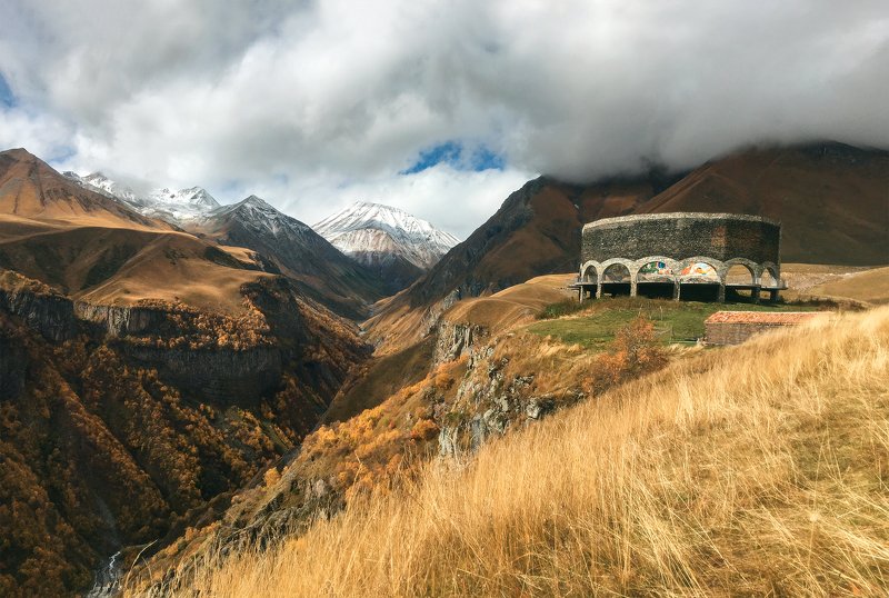 грузия, осень Гудауриphoto preview