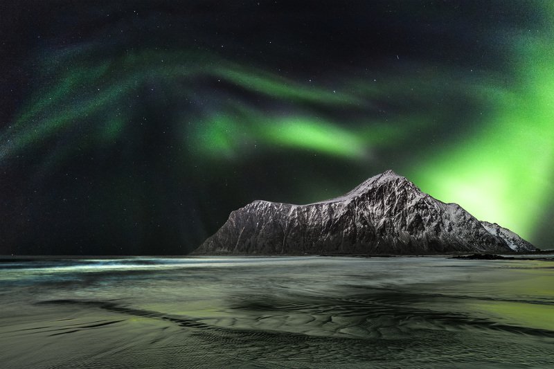 lofoten,norway,long exposure,mountain,nordemlights,aurora borealis,nikon,zeiss, the nights talephoto preview