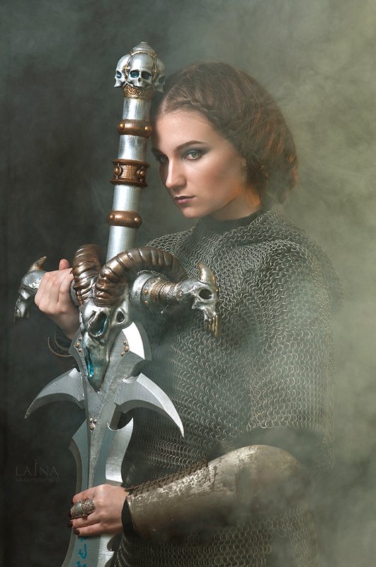 warrior, fantasy Warrior woman photo preview