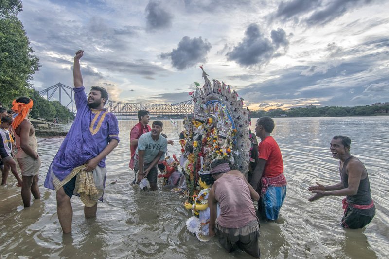 Immersion of Durga Maaphoto preview
