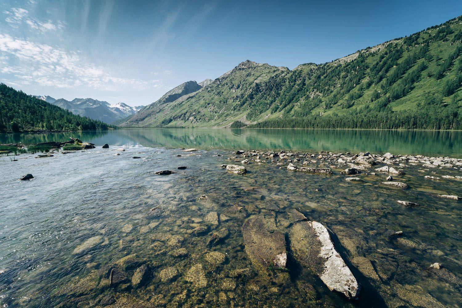 алтай, мульта, горы, озеро, Александр Решня