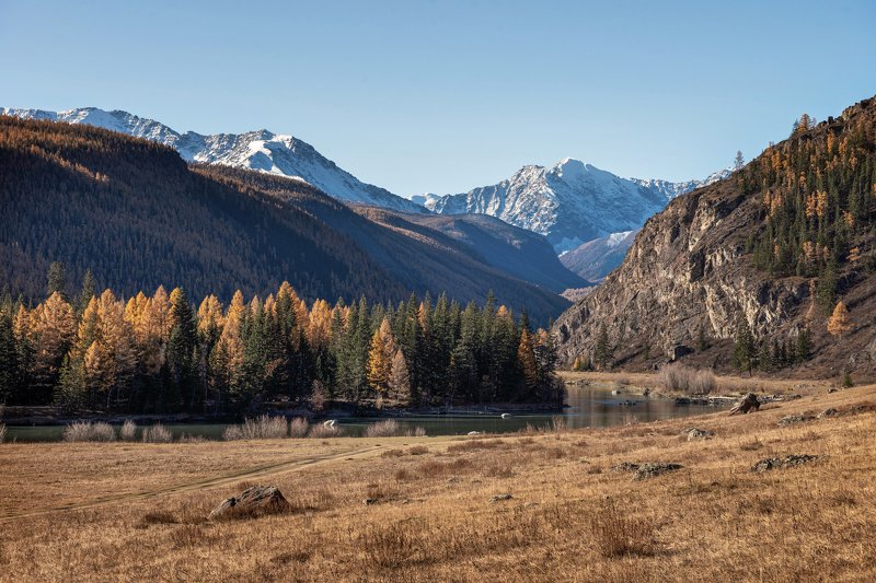 алтай, осень, чуя Утро на Чуеphoto preview